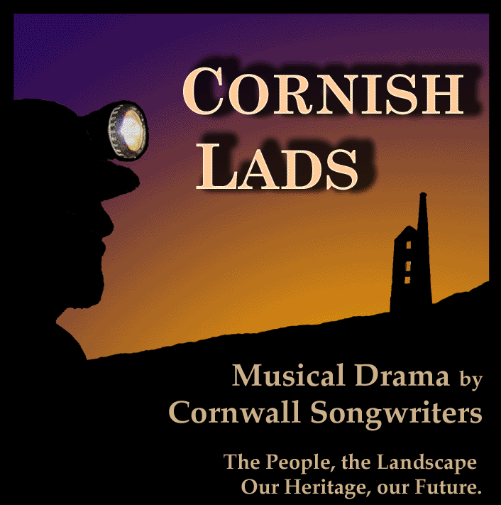 Cornish Lads CD Cover Illustration