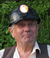 Ron Openshaw plays the old miner