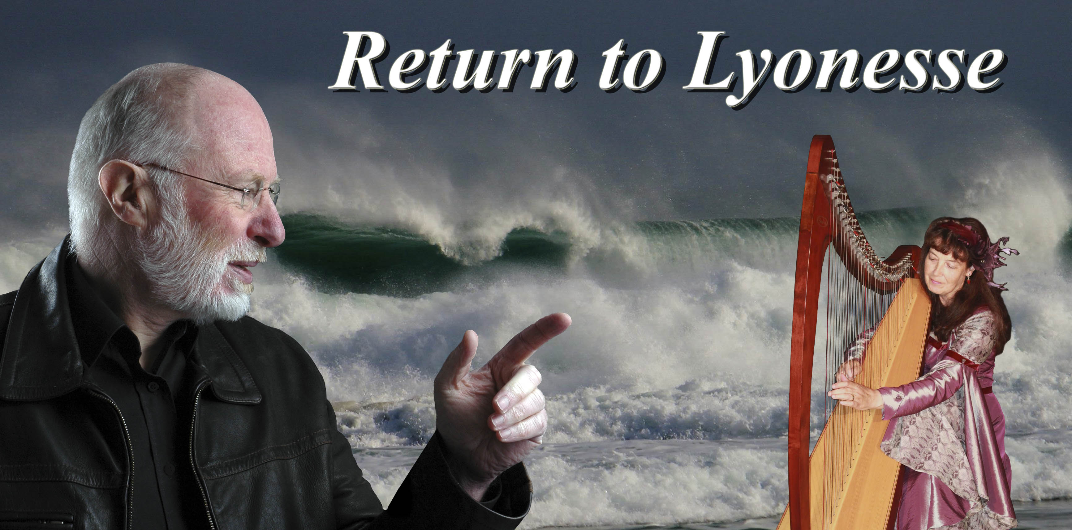 "Return to Lyonesse" banner